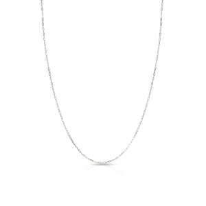 W.KRUK Łańcuszek białe złoto ankier