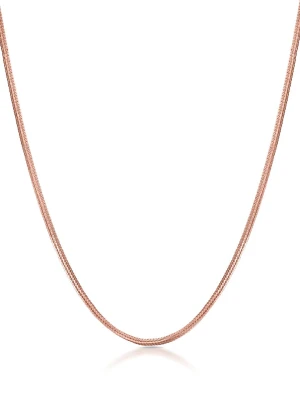 W.KRUK - Łańcuszek różowe złoto lisi ogon