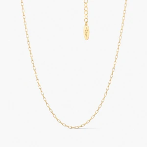 W.KRUK Łańcuszek srebrny ankier Follow