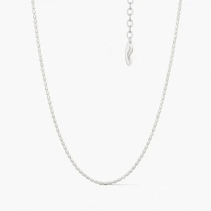 W.KRUK Łańcuszek srebrny Follow