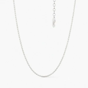 W.KRUK Łańcuszek srebrny Follow