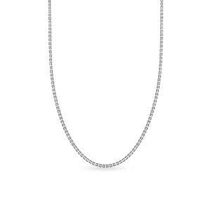 W.KRUK - Łańcuszek srebrny kostka