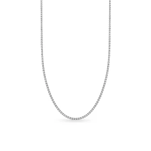 W.KRUK Łańcuszek srebrny kostka