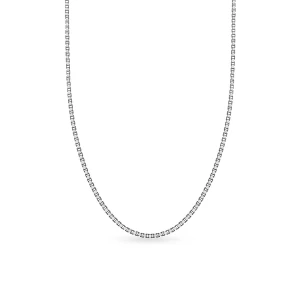 W.KRUK Łańcuszek srebrny kostka