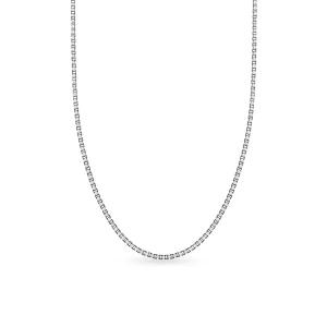 W.KRUK Łańcuszek srebrny kostka