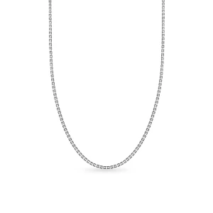 W.KRUK Łańcuszek srebrny kostka