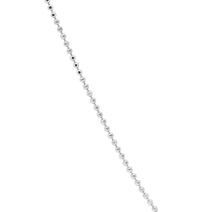 W.KRUK - Łańcuszek srebrny kulkowy