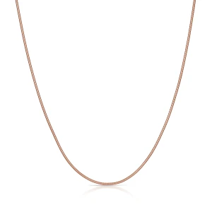 W.KRUK - Łańcuszek srebrny pozłacany żmijka