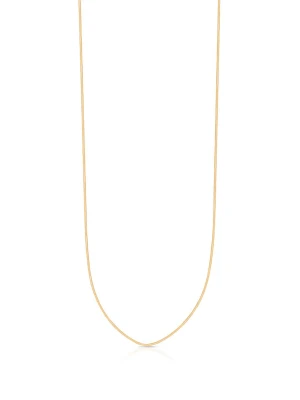 W.KRUK - Łańcuszek srebrny pozłacany żmijka