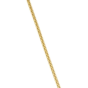 W.KRUK Łańcuszek srebrny pozłacany