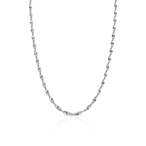 W.KRUK - Łańcuszek srebrny singapur