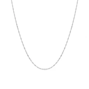 W.KRUK Łańcuszek srebrny singapur