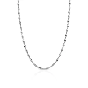 W.KRUK Łańcuszek srebrny singapur