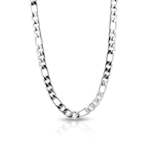 W.KRUK Łańcuszek stalowy figaro