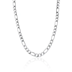 W.KRUK Łańcuszek stalowy figaro