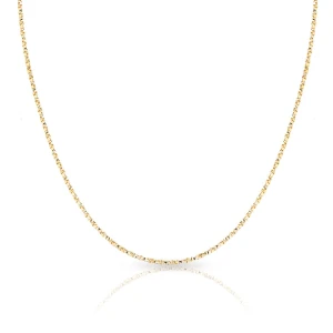 W.KRUK Łańcuszek złoty kostka