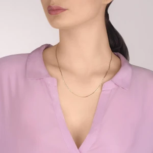 W.KRUK Łańcuszek złoty pancerka