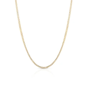 W.KRUK Łańcuszek złoty pancerka