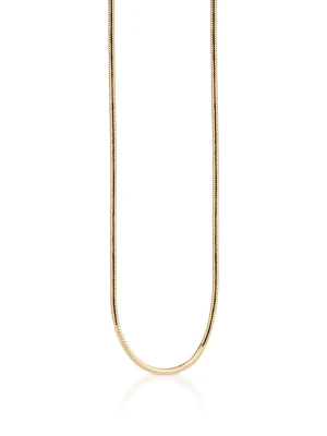 W.KRUK Łańcuszek złoty żmijka