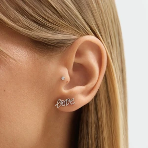 W.KRUK Monokolczyk srebrny z diamentem laboratoryjnym Czułość