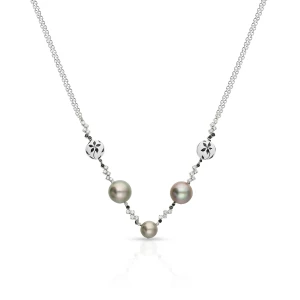 W.KRUK Naszyjnik białe złoto CARLO BARBERIS