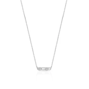 W.KRUK - Naszyjnik białe złoto HULCHI BELLUNI