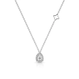 W.KRUK Naszyjnik białe złoto Recarlo