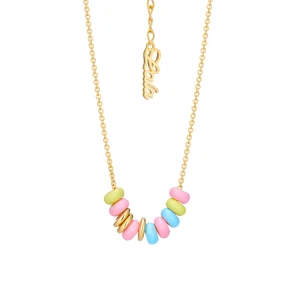 W.KRUK - Naszyjnik Gold Little Donuts
