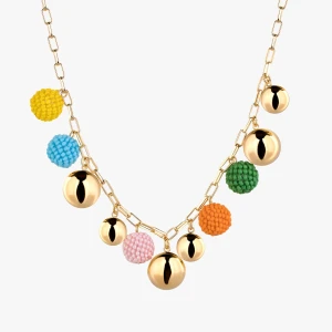 W.KRUK - Naszyjnik Golden Sweetness Picky Pica Juicy