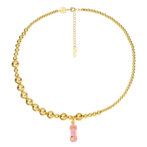 W.KRUK - Naszyjnik Pink Bubble Car PICKY PICA