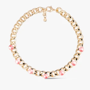 W.KRUK Naszyjnik Pink Statement Lush PICKY PICA