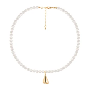 W.KRUK - Naszyjnik pozłacany z perłami Picky Pica