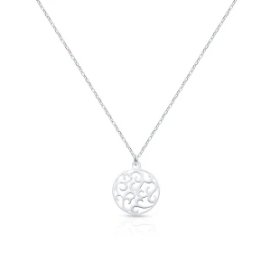 W.KRUK - Naszyjnik srebrny arabeska