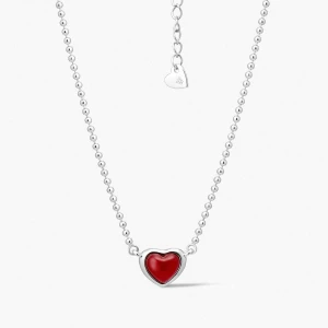 W.KRUK Naszyjnik srebrny Czułość