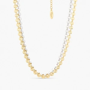 W.KRUK Naszyjnik srebrny Follow