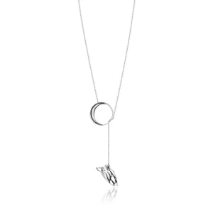 W.KRUK - Naszyjnik srebrny Freedom