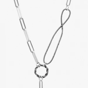 W.KRUK Naszyjnik srebrny Freedom Forever