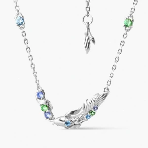 W.KRUK Naszyjnik srebrny KOI