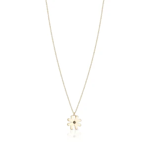 W.KRUK - Naszyjnik srebrny koniczyna W.KRUK