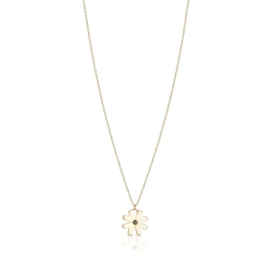 W.KRUK Naszyjnik srebrny koniczyna W.KRUK