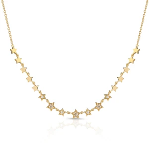 W.KRUK - Naszyjnik srebrny Little Star