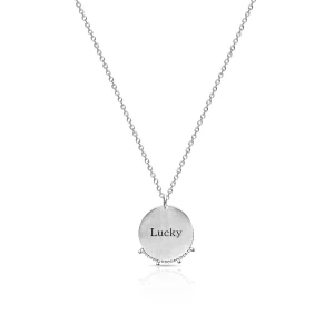 W.KRUK - Naszyjnik srebrny Lucky