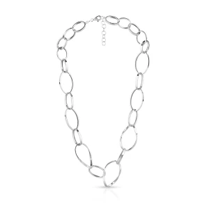 W.KRUK - Naszyjnik srebrny maxi