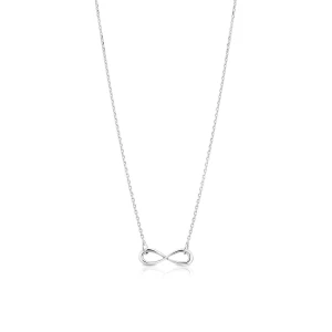 W.KRUK Naszyjnik srebrny nieskończoność