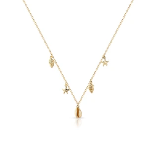 W.KRUK - Naszyjnik srebrny pozłacany