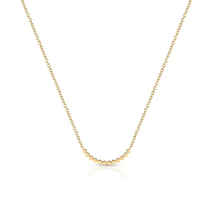 W.KRUK Naszyjnik srebrny pozłacany