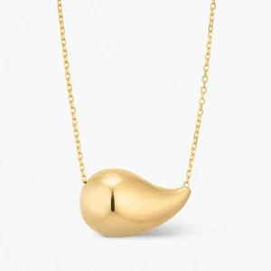 W.KRUK Naszyjnik srebrny pozłacany