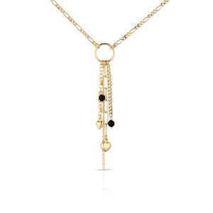 W.KRUK Naszyjnik srebrny pozłacany ATELIER