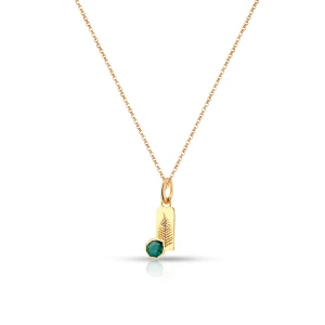 W.KRUK Naszyjnik srebrny pozłacany Motyle