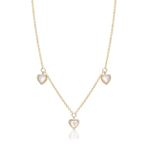 W.KRUK Naszyjnik srebrny pozłacany W.KRUK